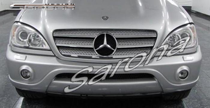 Custom Mercedes ML  SUV/SAV/Crossover Front Bumper (1998 - 2001) - $590.00 (Part #MB-079-FB)